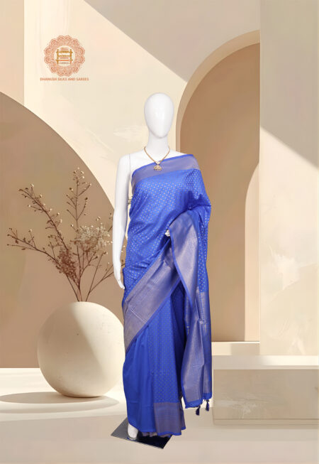 Georgette Royal Blue